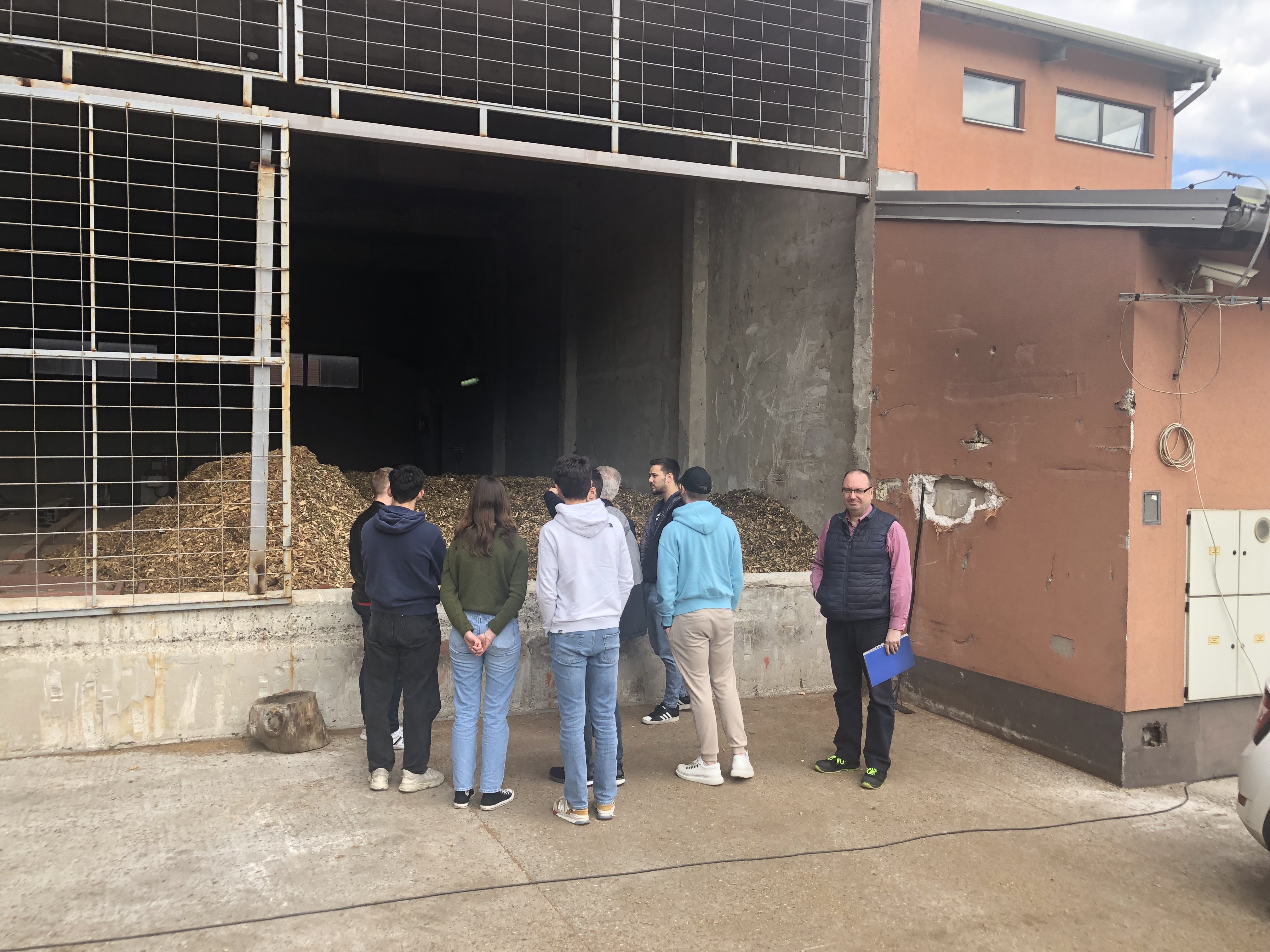 Mechanical Engineering Students Visited Biomass Power Plant in Nemila, Zenica