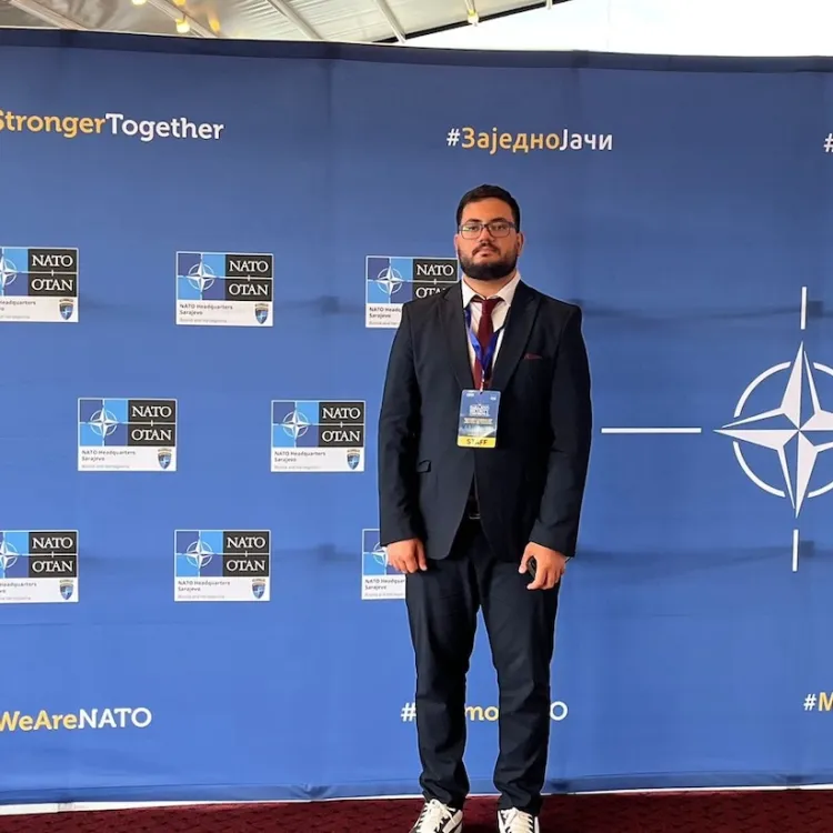 IUS Alumnus Ibrahim Salihović Selected Among World’s Top 21 for Prestigious Erasmus Mundus META 4.0 Programme